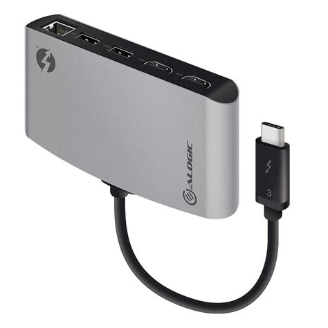 Buy ThunderBolt 3 Dual HDMI PORTABLE Docking Station with 4K online at ...