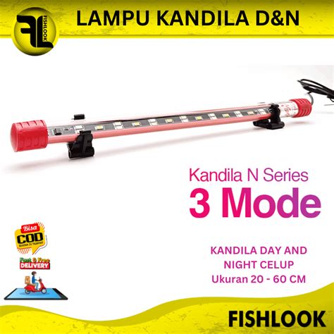 Jual Lampu Kandila Dayandnight Lampu Celup Aquarium Kandila N Z 2 Baris