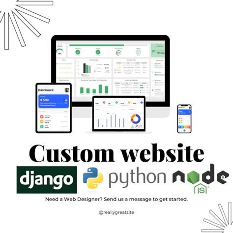 Create Custom Fullstack Website Flask Django Nodejs By Rehan Ghafoor