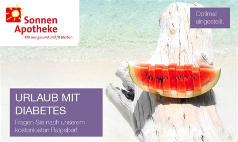 Diabetes Aktion Im August Sonnen Apotheke Munster