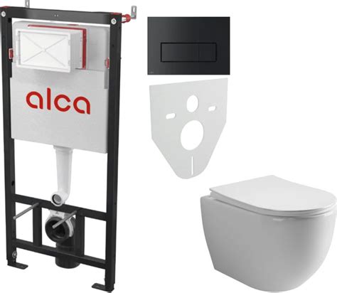 Комплект Унитаз подвесной Ceramicanova Mia Rimless CN1805 / Инсталляция ...