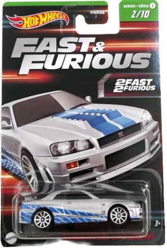 Hot Wheels Fast And Furious Nissan Skyline Gtr Od Heureka Sk
