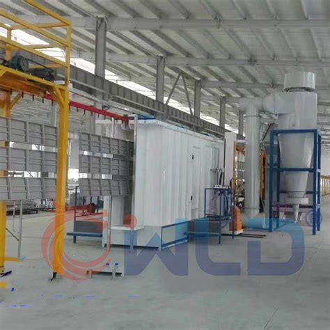 Wld Heavy Industry Metal Sheet MDF Painting Line Overhead Hanging Type