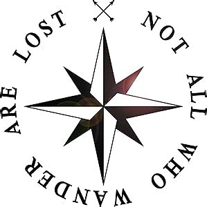 Amazon Vinyl Wall Decal Nautical Compass Rose Inspiration Quote