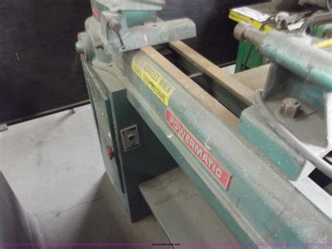 Powermatic 45 Wood Lathe In Sunray Tx Item B7520 Sold Purple Wave