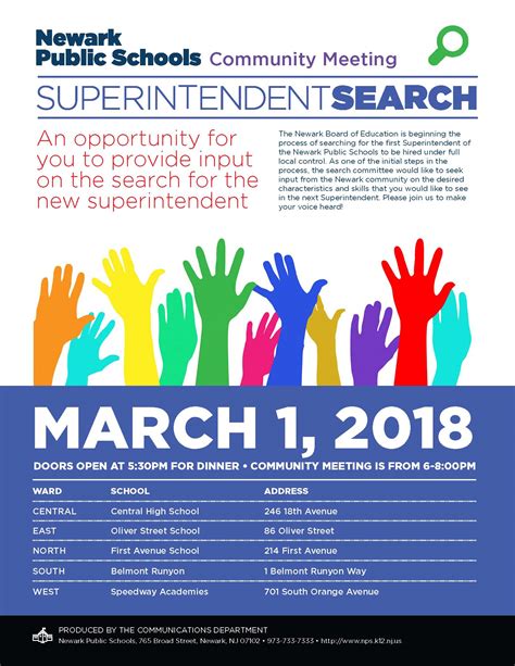 Central High School Newark - Coming REAL Soon.... .A New Superintendent