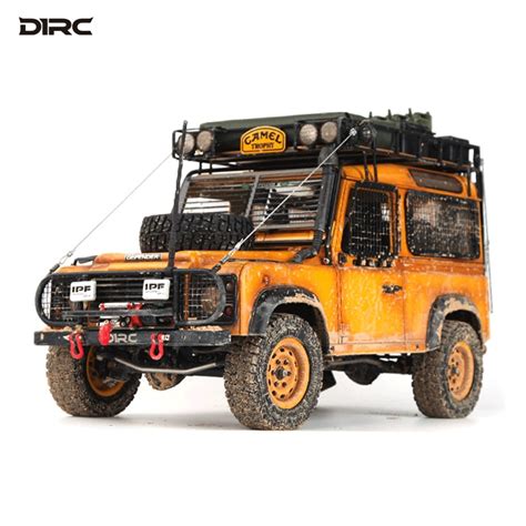 D1RC D90 Defender Camel Trophy 1 10 Rc Crawler Metal Rc Crawler