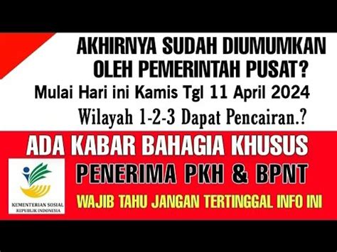 Info Pkh Hari Ini Kabar Salur Pkh Tahap Blt Mrp Ribu Hari Rabu