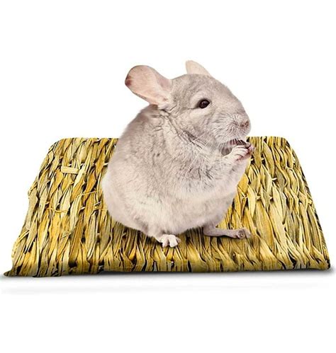 Sungrow Chinchilla 잔디 매트 203 X 279cm8 X 11인치 토끼 케이지 및 티몬