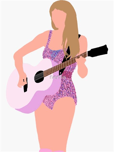 Taylor Swift The Eras Tour Lover Outfit Art Sticker For Sale By