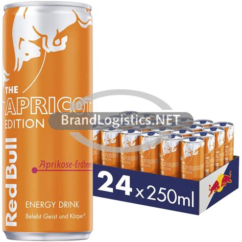 Red Bull Apricot Edition Aprikose Erdbeere 24 X 250 Ml DPG E Commerce