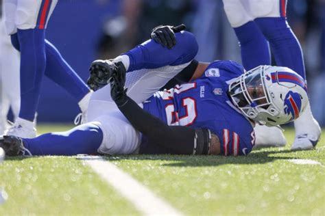 Bills LB Terrel Bernard day to day with ankle injury