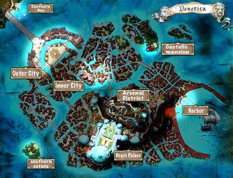 Image - Map of Venice.jpg | Venetica Wiki | FANDOM powered by Wikia