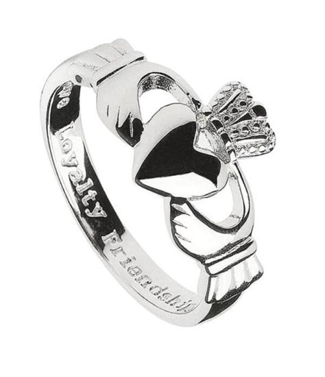 Bague Claddagh Argent Pour Hommes Anneaux De Claddagh