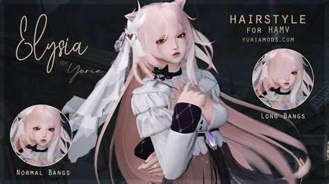 Elysia Hair Accessory The Glamour Dresser Final Fantasy XIV Mods