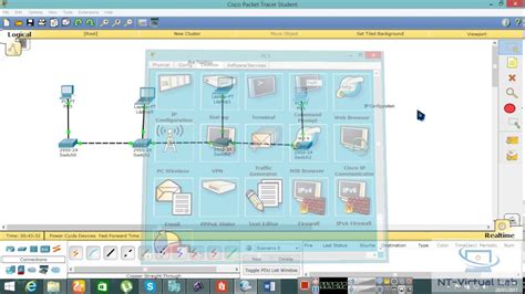 BUS Topology In Cisco Packet Tracer YouTube