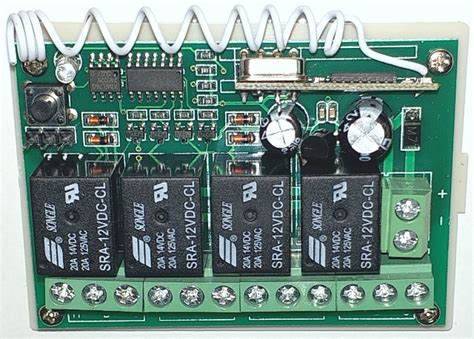 Дистанционное реле 433mhz схема подключения