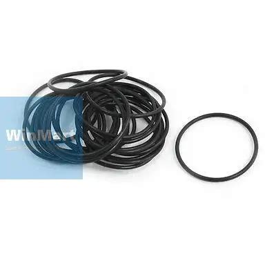 50Pcs 21mm X 1mm Flexible Rubber Sealing Oil Filter O Rings Gaskets