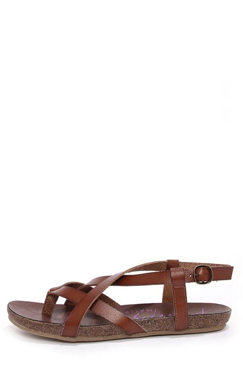 Cute Brown Sandals - Strappy Sandals - $46.00 - Lulus