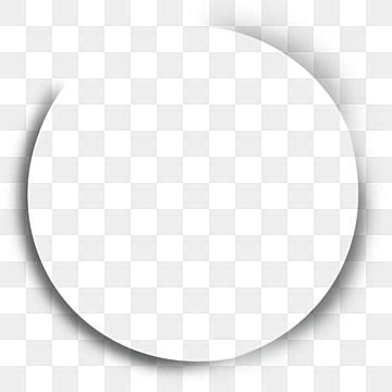 a white circle with a shadow in the middle on a checkered background png