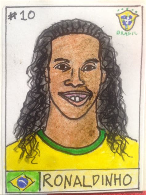 Pencil Drawing Ronaldinho Drawing Easy