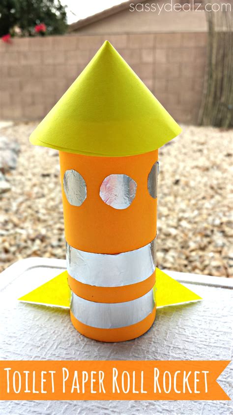 Diy Rocket Craft For Kids