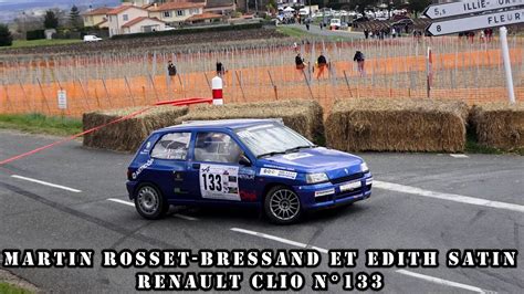 Rallye Des Vignes De R Gni Renault Clio N Martin Rosset