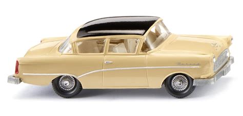 Wiking Opel Rekord P Gr Nbeige Mit Schwarzem Dach H