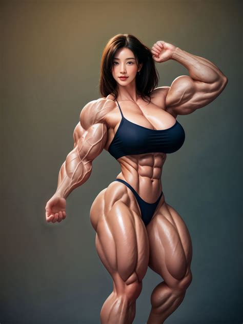 Ai Female Muscle By Hitman 47 On Deviantart