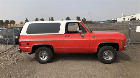 1973 Chevrolet K5 Blazer At Kansas City 2022 As F55 Mecum Auctions