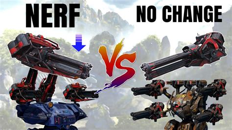 Wr Smuta Nerf Vs Razdor Damage Comparison War Robots Test