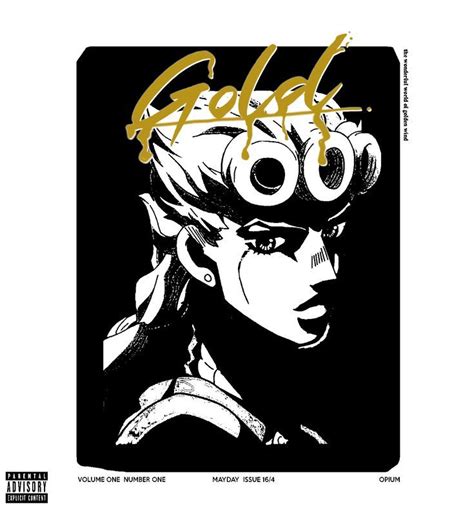 Giorno Giovanna X Whole Lotta Red Album Artwork Cover Art Jojo