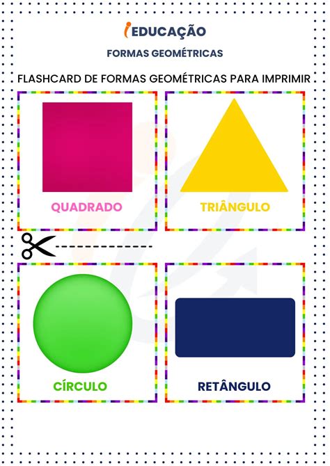 Atividades Formas Geométricas Educação Infantil