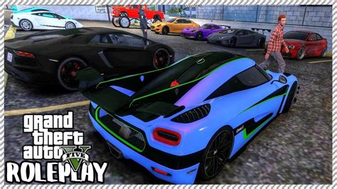 GTA 5 ROLEPLAY HUGE CAR SALE BUYING NEW RIDES Ep 489 Civ YouTube