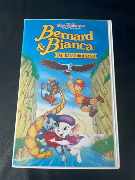 Walt Disney Vhs Meisterwerk Bernard Bianca Im K Nguruhland Mit