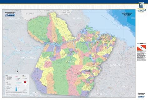 Cidades Do Pará Mapa - Mapa do Pará: Lista de cidades, Tipos de mapa e Curiosidades