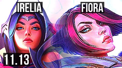 Irelia Vs Fiora Top 10 Solo Kills Rank 5 Irelia Legendary 17 3 2