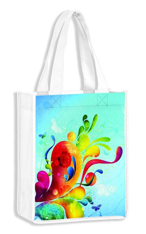 Laminated Non Woven Tote Bag With Full Color Printing Endurapack