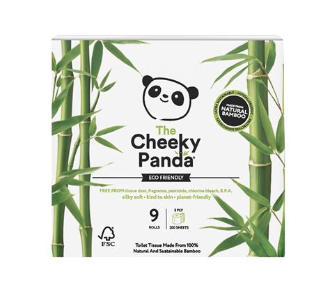 Buy Cheeky Panda Bamboo Toilet Rolls 9 Rolls Online Sunnybrook