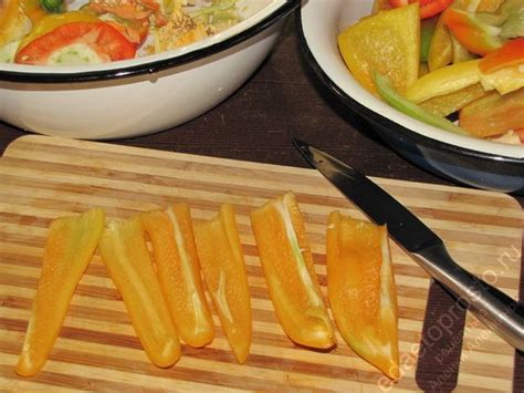 Перец маринованный с яблоками рецепт в домашних условиях с фото пошагово