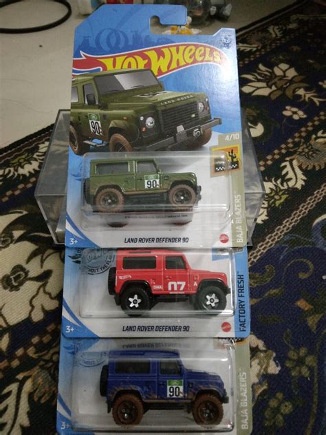 HOT WHEELS LAND ROVER Hobbies Toys Toys Games On Carousell