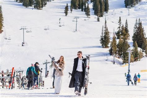 Ski The Day Vail Ski Vow Renewal Colorado Ski Wedding Photographer