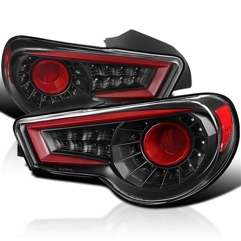 Buy Spec D Tuning Black Housing Clear Lens Red Sequential Led Bar Tail