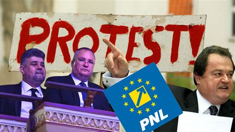 Protestele din PNL la judecata politologilor Ospătarii PSD ului nu