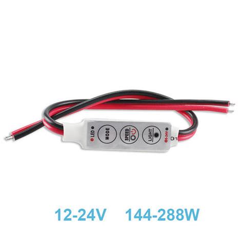 Диммер 12A 144W 12-24V mini (ручное управление) для светодиодной ленты ...