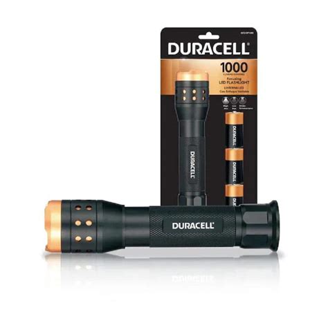 Duracell 1000 Lumen Aluminum Focusing Led Flashlight 3 Modes With Batteries 8272 Df1000