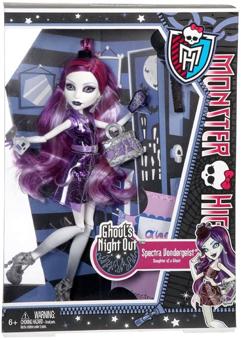 Monster High Ghouls Night Out Spectra Vondergeist Doll Walmart