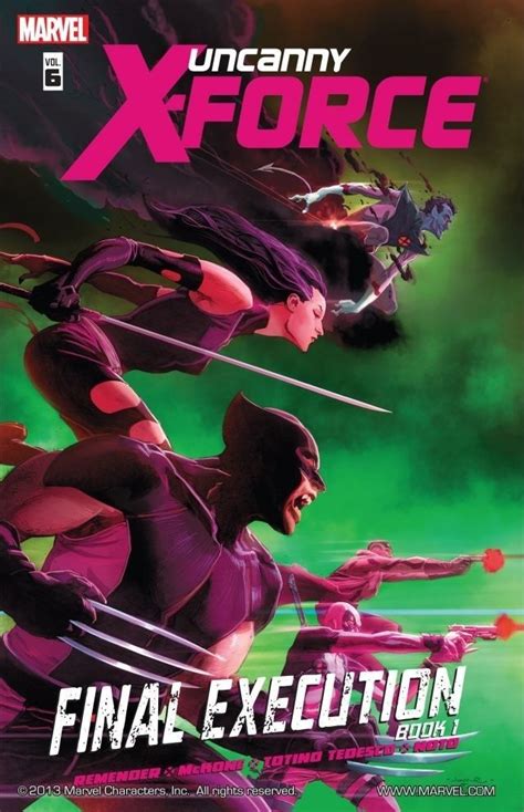 Uncanny X Force Vol 6 Final Execution Book 1 By Rick Remender