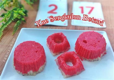 Resep Kue Sengkulun Betawi Merah Putih Oleh Farhah Cookpad