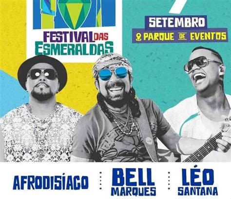 Festival Das Esmeraldas Em Campo Formoso Contará Com Grandes Atrações